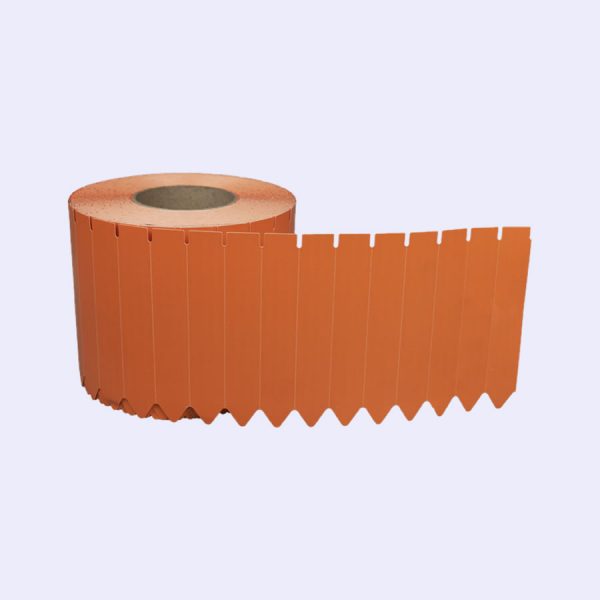 Orange Synthetic Pot Tags (25 x 150 mm) Roll