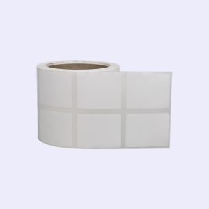 White Synthetic Self Adhesive Labels (40 x 50 mm)