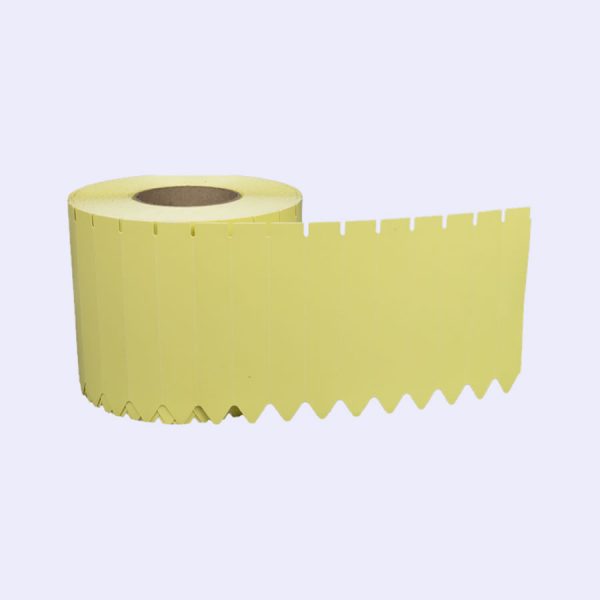 Yellow Synthetic Pot Tags (25 x 150 mm) Roll